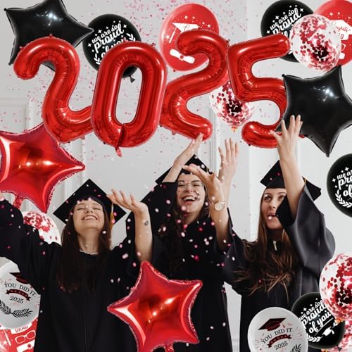 LARRAZABAL 2025 Graduation Balloons Party Decorations