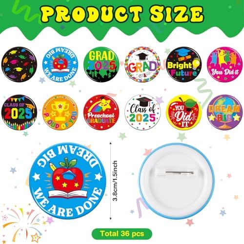 Liliful 72 Pcs Graduation Party Favors for Kids