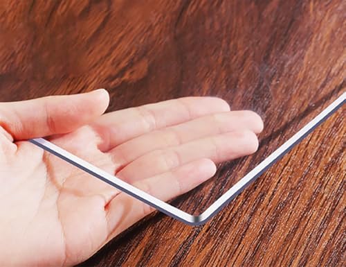 Clear Table Protector Ultra Smooth Vinyl Custom Desk Mat Cover 22x32 Inch