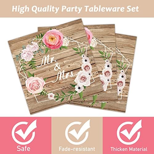 Bridal Shower Tableware Set for 24 Guests