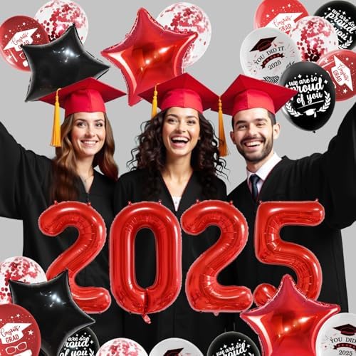 LARRAZABAL 2025 Graduation Balloons Party Decorations