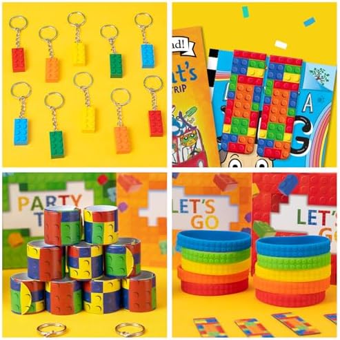 DMIGHT 90PCS Building Block Party Favors Kit