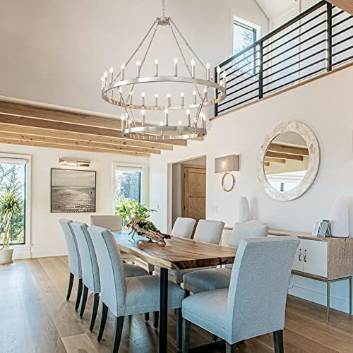 HHR 36 Light 48 Inch Chandelier with 2 Tiers