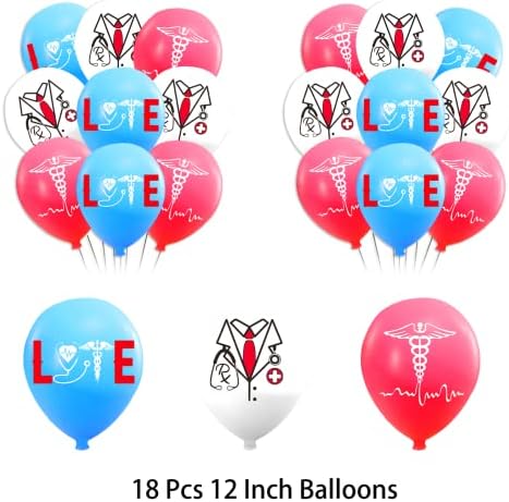 Pharmacy Birthday Party Decorations Set