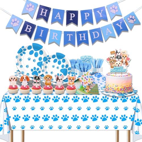 210pcs Paw Patrol Birthday Decor Set for Doggy Party