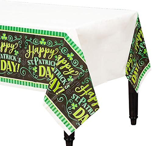Vibrant Durable Clover Me Lucky BPP Tablecover 54x84 3-Pack