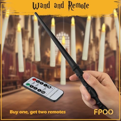 Floating Candles with Wand Gift Set 12 Pack