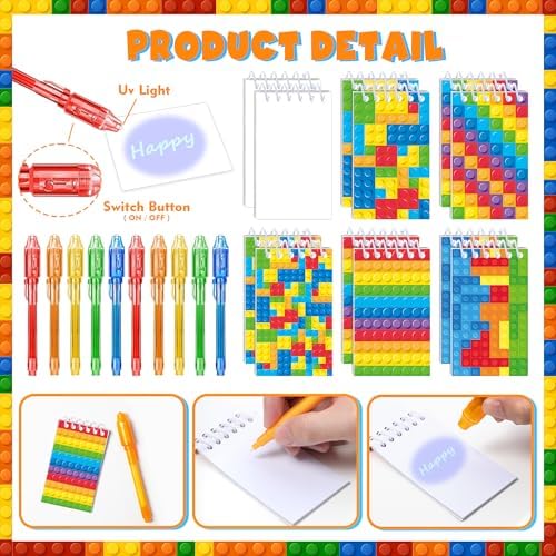 DMIGHT 90PCS Building Block Party Favors Kit