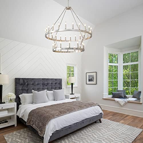HHR 36 Light 48 Inch Chandelier with 2 Tiers