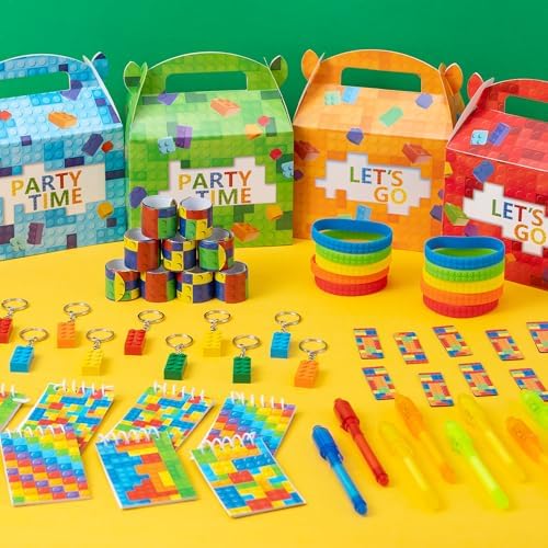 DMIGHT 90PCS Building Block Party Favors Kit