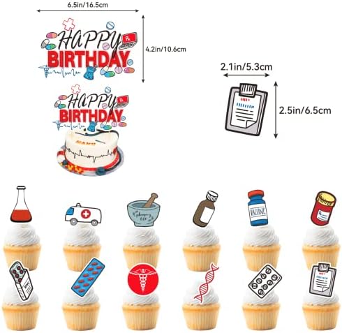 Pharmacy Birthday Party Decorations Set