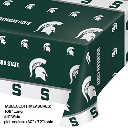 Creative Converting Michigan State University Tablecloths 3 Pack