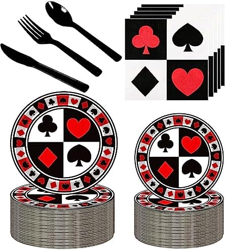 150Pcs Casino Poker Party Supplies Set