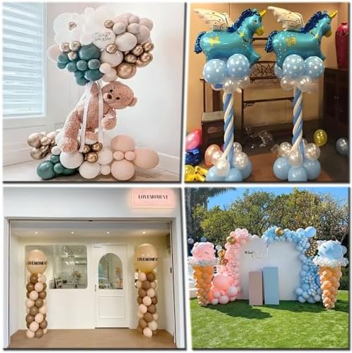 GIMCALO 2IN1 Balloon Arch Stand Kit