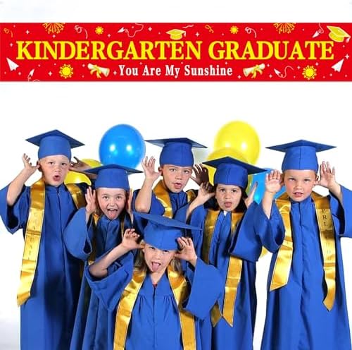 Kindergarten Graduate Banner for Graduation Celebration