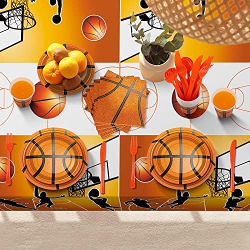 Durony 169 Piece Basketball Themed Party Pack