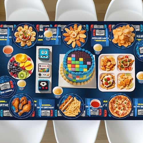 Video Game Party Supplies Set for 24 Guests