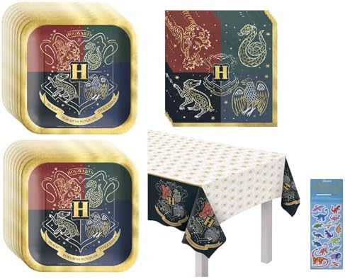 Harry Potter Hogwarts Birthday Party Supplies Bundle
