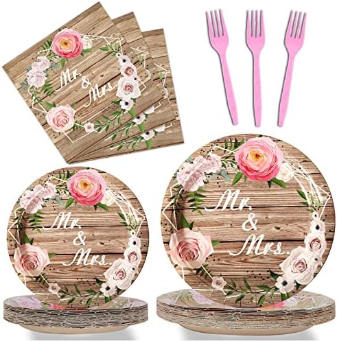 Bridal Shower Tableware Set for 24 Guests