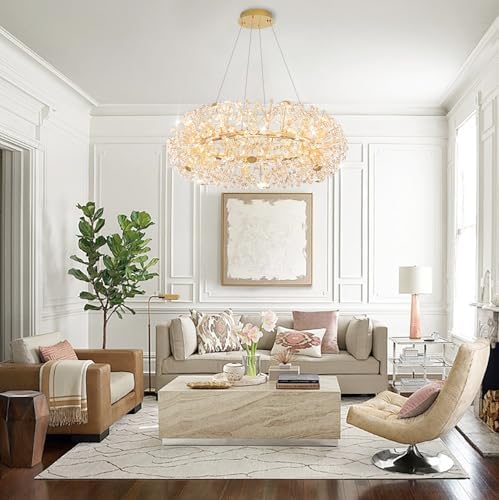 Gold Sputnik Chandelier with 12 Lights