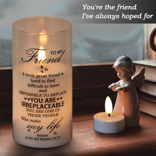 Flameless Candles with 3D Wick Flickering and Remote Timer
