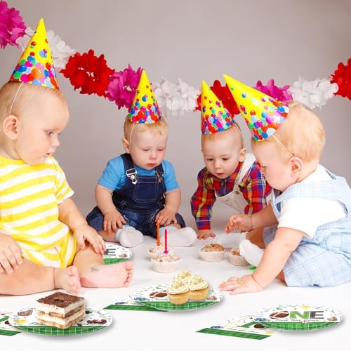 40Pcs Football Themed Birthday Tableware Set