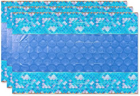 American Greetings Mermaid Table Covers 3-Pack