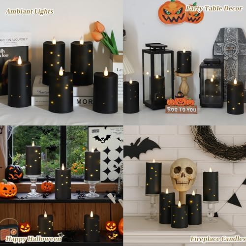 5 Pack Flameless Candles with Remote Control