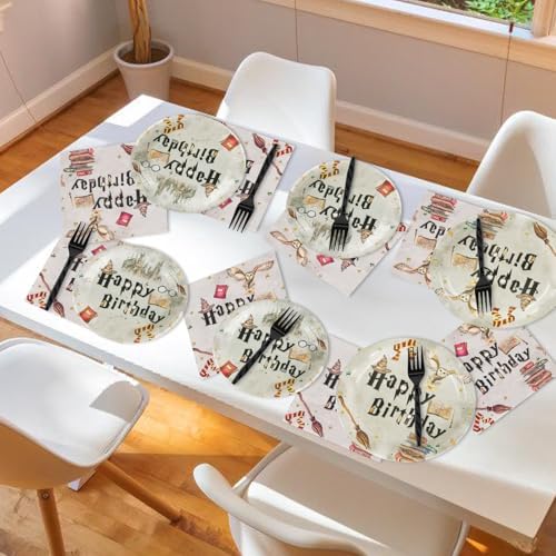 200PCS Magical Wizard Theme Party Tableware Kit Serve 50