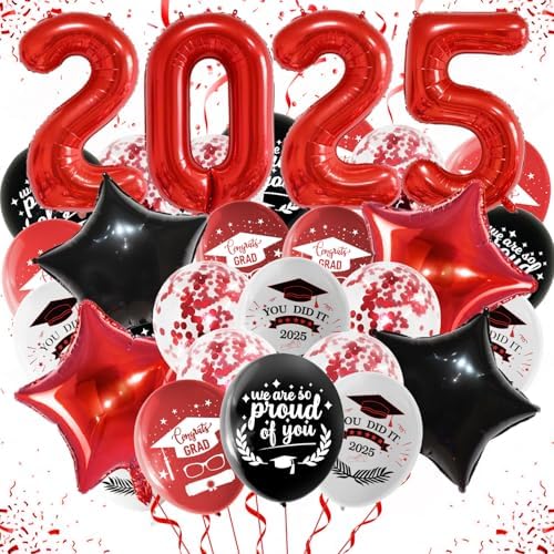 LARRAZABAL 2025 Graduation Balloons Party Decorations