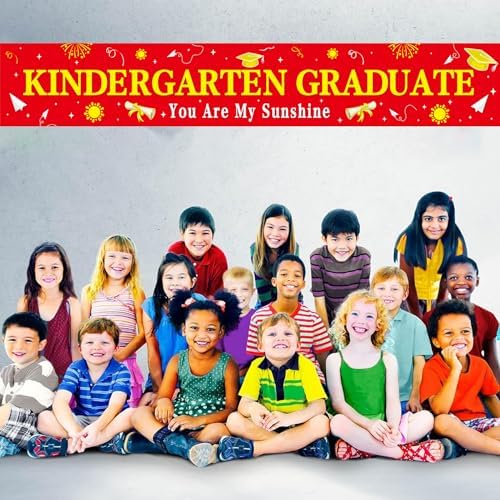 Kindergarten Graduate Banner for Graduation Celebration