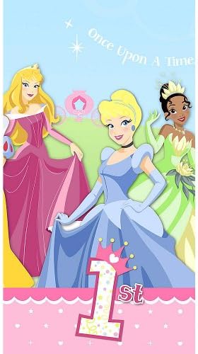 Hallmark 1st Birthday Princess Table Cover