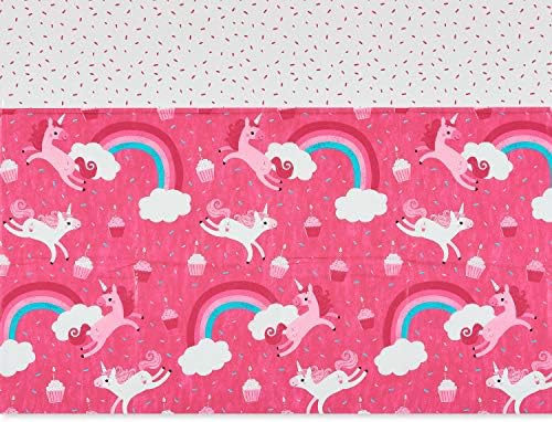 American Greetings Unicorn Party Table Covers 3-Pack