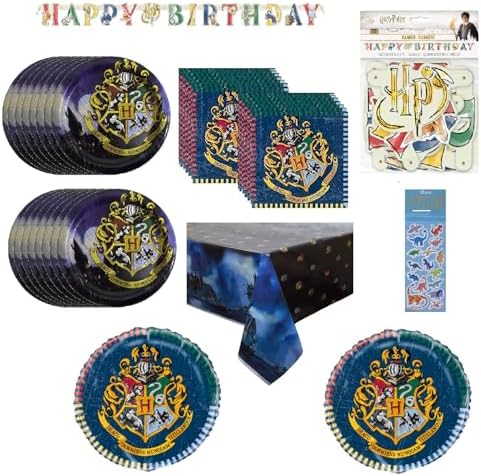 Harry Potter Birthday Party Supplies Decoration Bundle