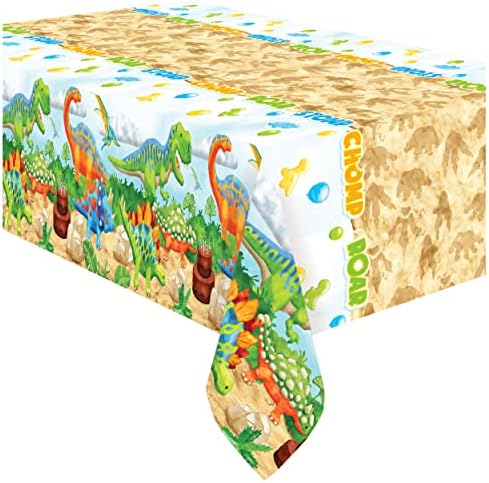 Treasures Gifted Dinosaur Tablecloth 54x108 Inches