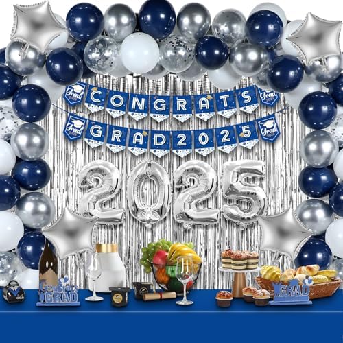 BBTO 2025 Graduation Party Decorations with Banners and Balloons