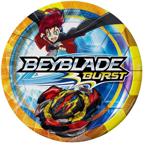 Treasures Gifted BEYBLADE BURST Party Plates 9in 16ct