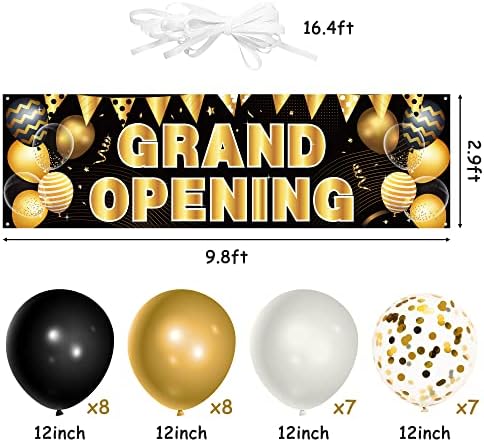31Pcs Grand Opening Party Decor Kit with Balloons