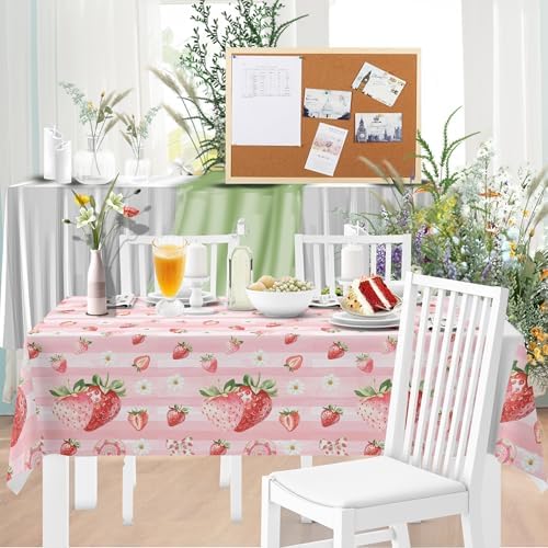 Strawberry Birthday Tablecloths Set 3