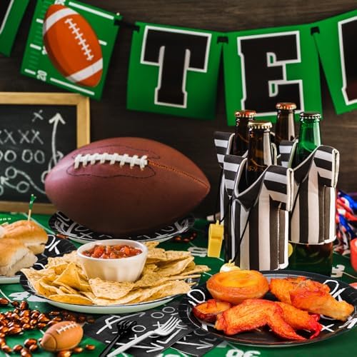 Umigy Football Tableware Set 96 Pcs for 24 Guests