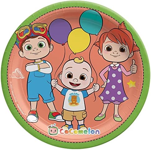 Cocomelon Birthday Party Supplies Bundle Pack