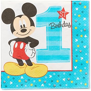 Mickeys Fun To Be One Napkins 16 Piece