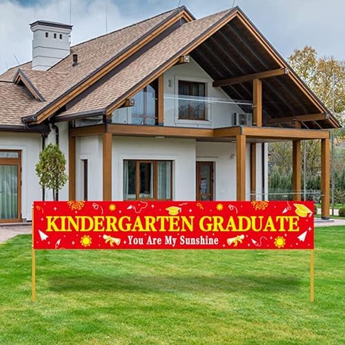 Kindergarten Graduate Banner for Graduation Celebration