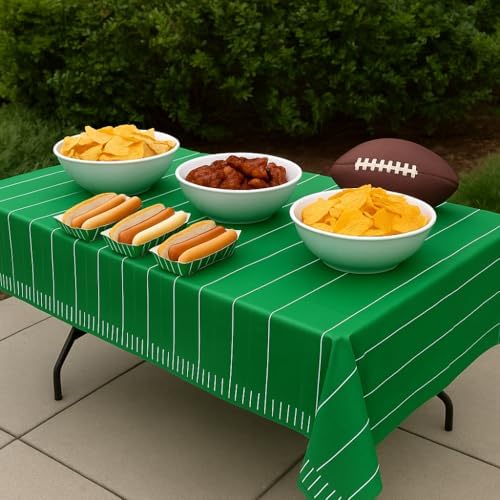Oojami 3 Pack Football Tablecovers 54x108