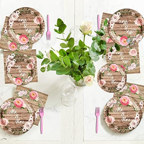 Bridal Shower Tableware Set for 24 Guests
