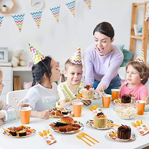 300 Pcs Little Cutie Birthday Party Plates Napkins Set