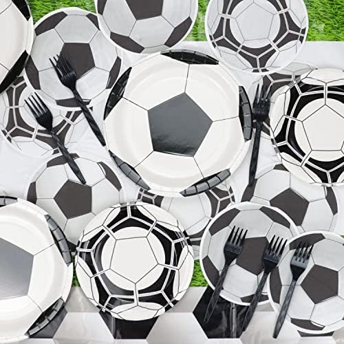 81 Pcs Soccer Party Decorations for Kids and Adults