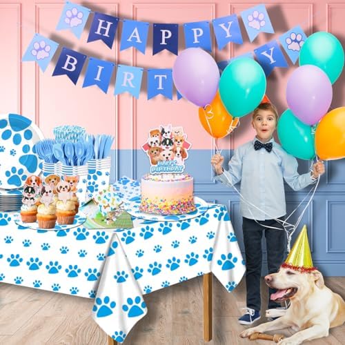 210pcs Paw Patrol Birthday Decor Set for Doggy Party