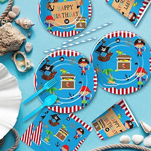 Pirate Party Decorations for 24 Guests
