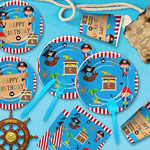 Pirate Party Decorations for 24 Guests